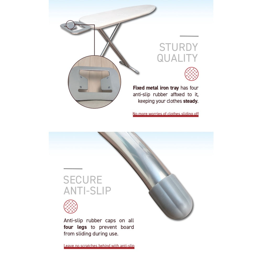 Rene High Quality & Stable Ironing Board