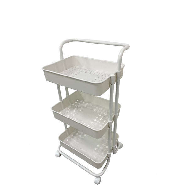 Rene Household 3 Tier Portable Kitchen Trolley Storage - Carro