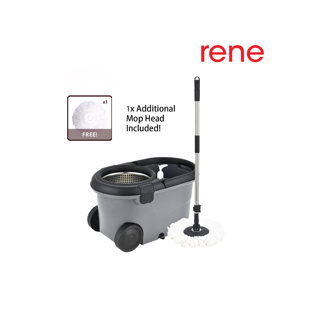 Rene Ollie Revolutionary Microfibre Spin Mop Set
