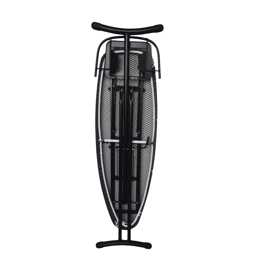 RENE Noir Curve Ironing Board – Adjustable Height, Heat-Resistant, Retractable Iron Rest